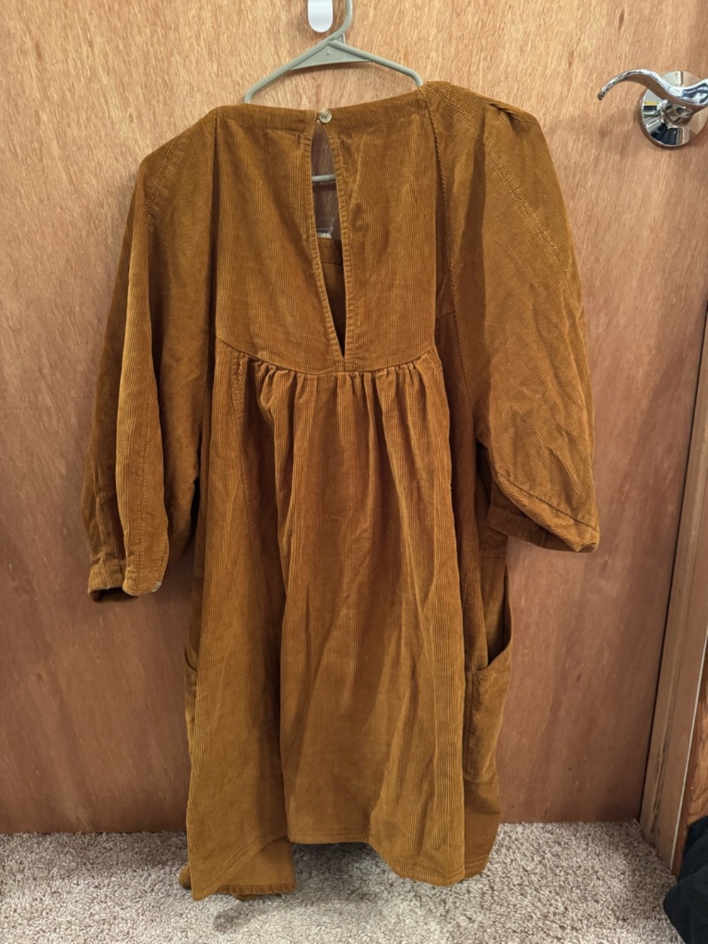 Free People "Memories of You" Corduroy Tunic Top - Picture 2 of 5